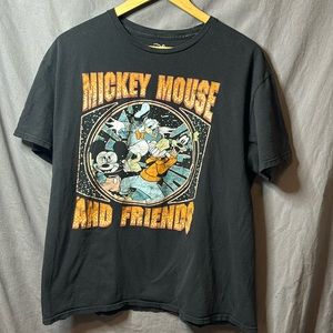 Disney Mickey & Friends Dark Grey T-Shirt XL